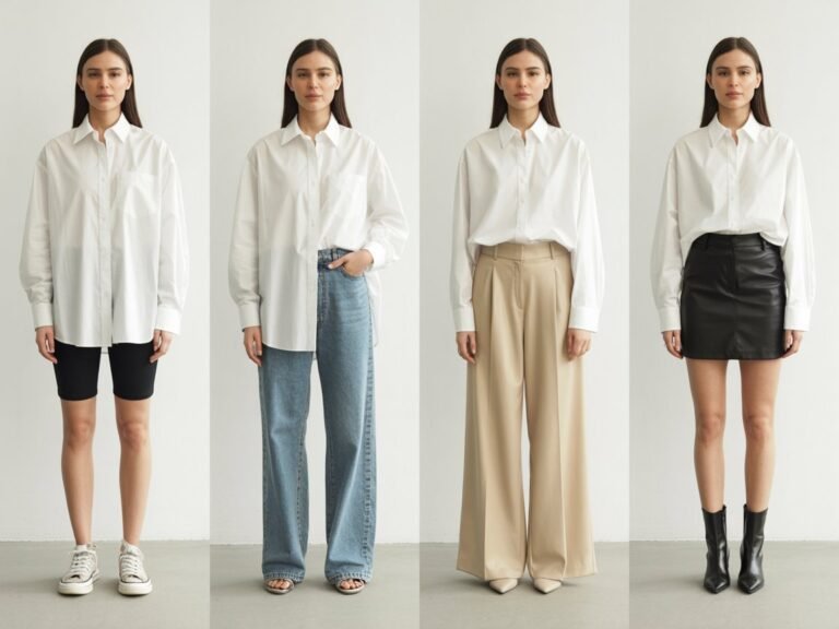 How to Style Oversized Shirt: Trendy Outfit Ideas for Women Who Love Effortless Fashion