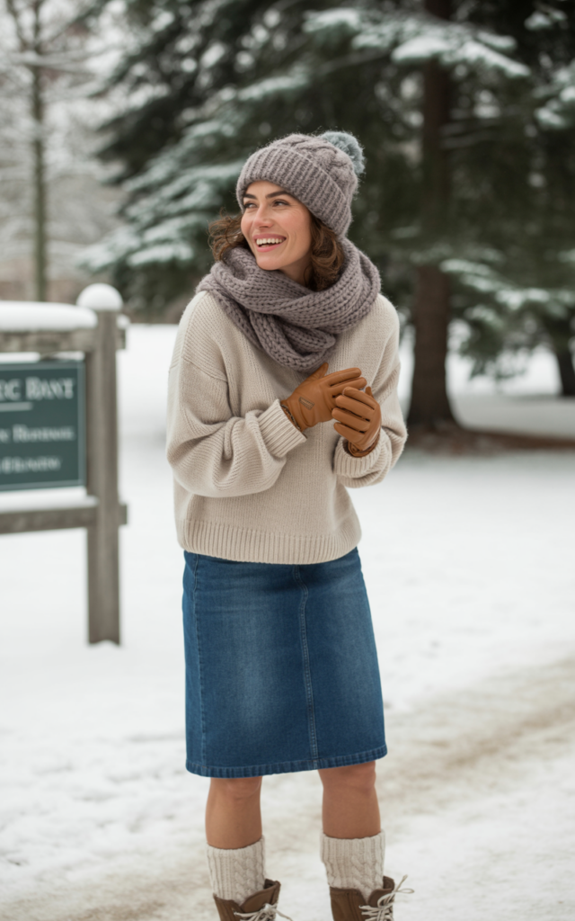 Finish the look with winter-ready accessories