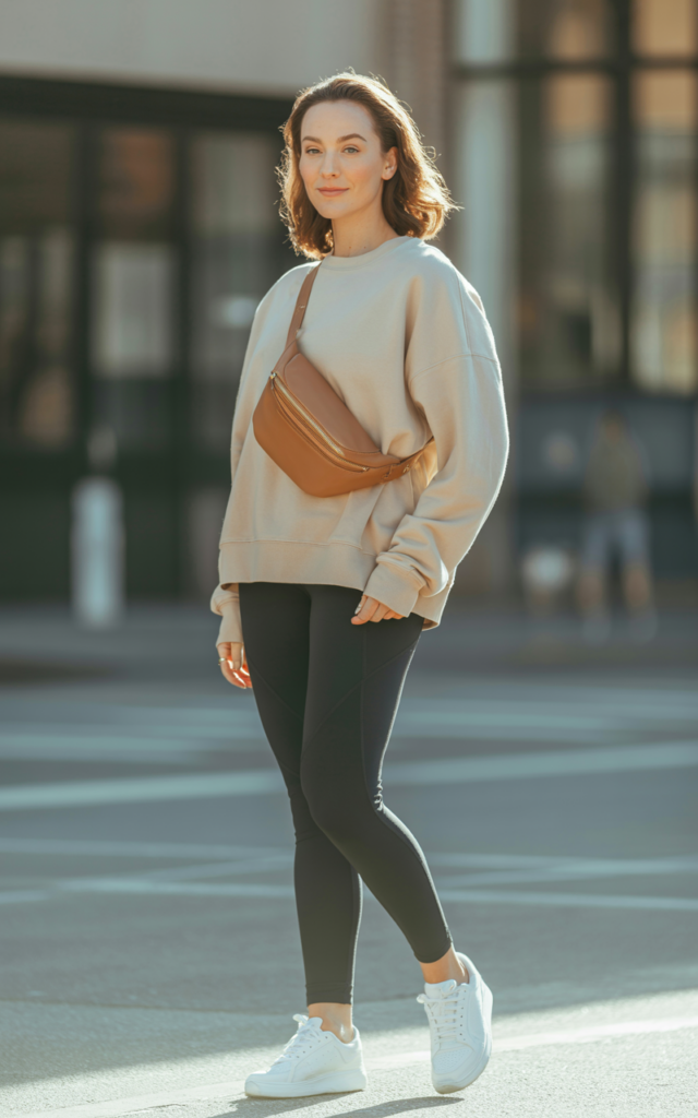 Lean into athleisure with a matching sweatshirt set