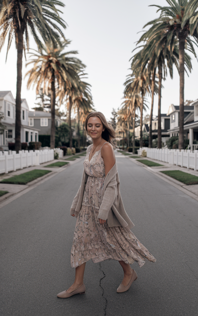 Style dresses with layers instead of tights