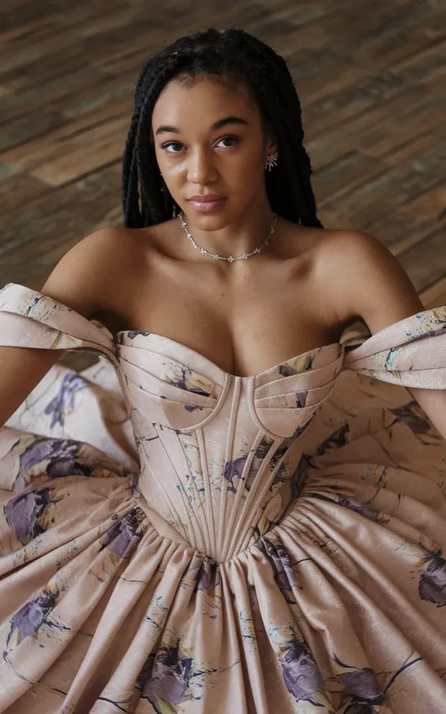 Finish with a custom-inspired dress that reflects your personality