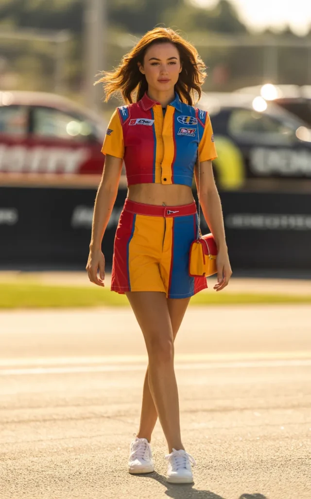 Wear a matching NASCAR set for an easy win