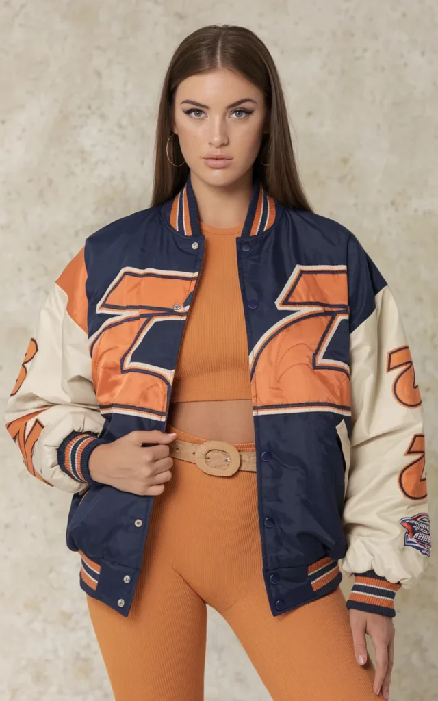 Finish with a full NASCAR-inspired statement look