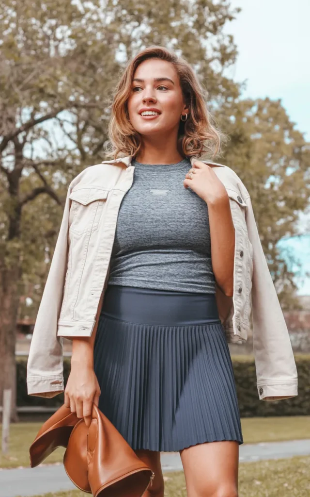 Style with ankle boots for a transitional weather look