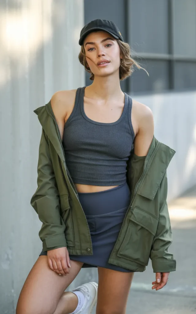 Wear with a utility jacket for a functional vibe