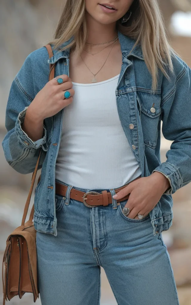 Finish a Denim Look With Western-Inspired Accessories